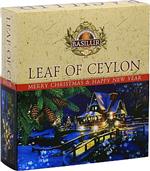 BASILUR Leaf of Ceylon Vánoční Assorted přebal 40 sáčků