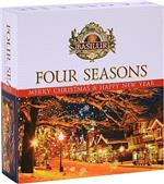 BASILUR 40 sáčků Four Seasons Vánoční  Assorted přebal 