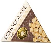 SEVERKA - Mléčná čokoláda s lískovými ořechy 100g 