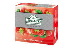 Ahmad Tea Fruit & Herb Infusion  SWEET STRAWBERRIES 75 x 1,8g