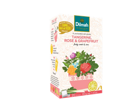 DILMAH - ovocný čaj 20x2g TANGERINE , ROSE & GRAPEFRUIT