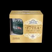 AHMAD TEA  I Love selection 10 sáčků čaje +porcelánový hrnek  350ml