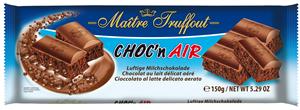 MAITRE - 150g CHOC'n AIR - mléčná čokoláda s bublinkami