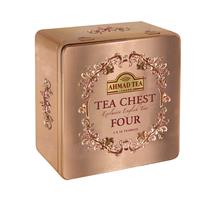 Ahmad Tea  Tea Chest Four porcované čaje-4druhy plechovka 4x10 sáčků