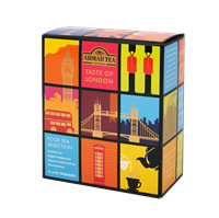 AHMAD TEA -TASTE OF LONDON dárkové balení porcovaných čajů 4x10sáčků