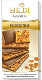 HEIDI čokoláda FLORENTINE (mléčná s mandlemi) 100g