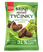 SEMIX Mini müsli tyčinky s oříšky bez lepku 70 g