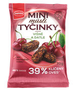 SEMIX Mini müsli tyčinky s višněmi bez lepku 70g