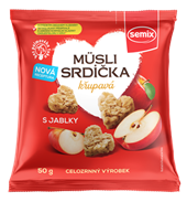 SEMIX Musli srdíčka křupavá s jablky 50g