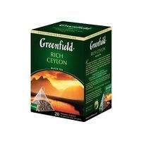 GREENFIELD Pyramid Black Rich Ceylon přebal 20x2g