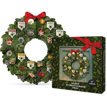 LEROS Adventní kalendář VĚNEC 24 nálevových sáčků