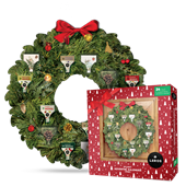 LEROS Adventní kalendář VĚNEC 24 nálevových sáčků