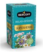 BERCOFF Bylinná čajová směs RELAX&SPÁNEK 20x1,5g