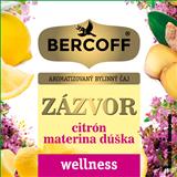BERCOFF  Zázvor CITRÓN&MATEŘÍDOUŠKA 10x2g 