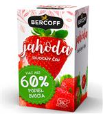 BERCOFF ovocný čaj Jahoda (podíl ovoce 60%) 16x2,25g