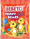 BEBETO FUNNY BEARS -  želé medvědi 80g 