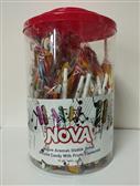 NOVA CANDY WHISTLE pískací lízátko 20g 