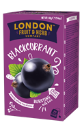 LONDON FRUIT & HERB Ovocný čaj černý rybíz 20x2g