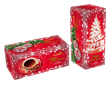 LIRAN HAPPY NEW YEAR vánoční černé čaje (ČERVENÝ) 30x2g