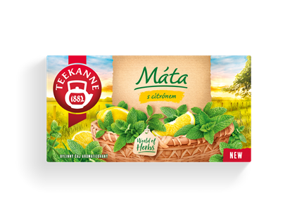 TEEKANNE Máta s citrónem 20x1,5g