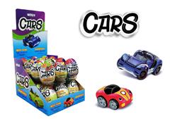 NOVA CARS (auto) - čokovajíčko s hračkou 25g (cena je za box 24kusů)
