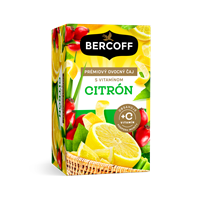 BERCOFF Prémiový ovocný čaj 16x2g CITRON S VIT. C  