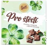 SMITH  "PRO ŠTĚSTÍ" belgické pralinky z mléčné čokolády 75g