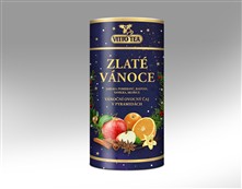 Vitto Zlaté vánoce -ovocný porcovaný čaj v pyramidách  20x2g (5)