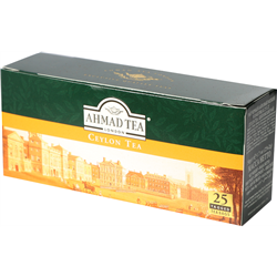 Ahmad Tea černý porcovaný čaj Ceylon 25x2g sáčků(minimální trvanlivost 3/2022)