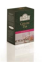 AHMAD TEA sypaný černý sypaný čaj Ceylon Long Leaf-papírová krabička 100g(min trv.4/2023)