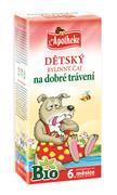 APOTHEKE Dětský čaj bio pro dobré trávení 20x1,5g