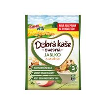 Bonavita Dobrá kaše ovesná JABLKO A SKOŘICE 55g