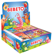 BEBETO mix želé - box 36 kusů  x 20g 