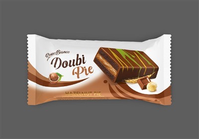 ROSSO BIANCO Doubi Pie - koláč s OŘÍŠKOVOU náplní 40g (24)