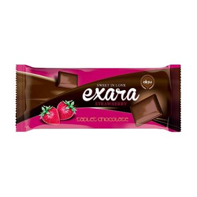 EXARA čokoládová pochoutka Strawberry 90 g