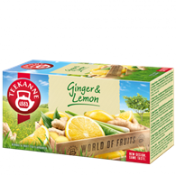 TEEKANNE  Ginger Lemon ovocný čaj 20x1,75g