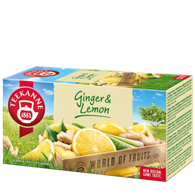 TEEKANNE Ginger Lemon ovocný čaj 20x1,75g