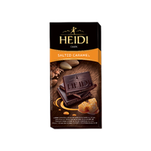 HEIDI čokoláda Dark Salted Caramel 80g