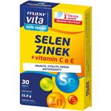 MAXI VITA  Selen+zinek+vitamín C a E   30tablet   