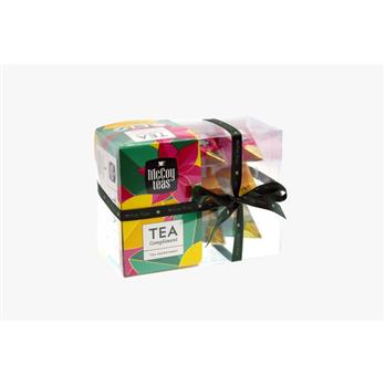 McCoy Teas Pyramid Tea Box 12x2g  TEA COMPLIMENT černé a zelené čaje