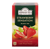AHMAD TEA - Strawberry Sensation 20x2g černý porcovaný čaj