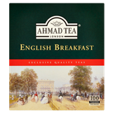 Ahmad Tea černý porcovaný čaj English Breakfast přebal ALU 100x2g sáčků