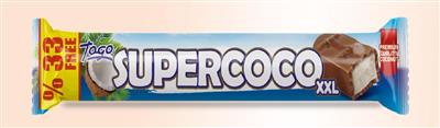 TOGO SUPERCOCO XXL čokoládová tyčinka s kokosem 60g 