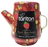 DOPRODEJ TARLTON Tea Pot Royal Strawberry Black Tea plech 100g(min. trvanlivost 10/2022)